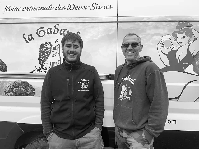 Jean-Marie Birtègue et Louis Brunet, de la Brasserie La Gabarde